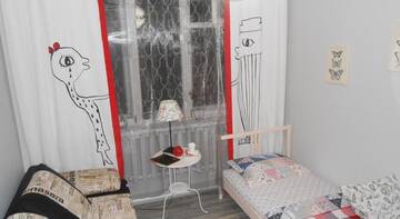 Фото номера Двухместный номер с 2 отдельными кроватями и душем Гостиница Hostel Muraveynik г. Таганрог 2